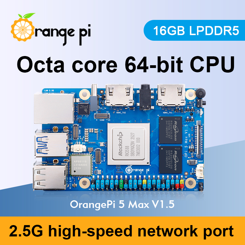 AvaCoreOrange Pi 5 Max 16GB V1 - Rk3588 Mini Pc Board recensie en prijs